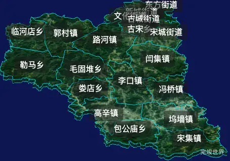 threejs商丘市睢阳区geoJson地图3d地图自定义贴图加CSS2D标签